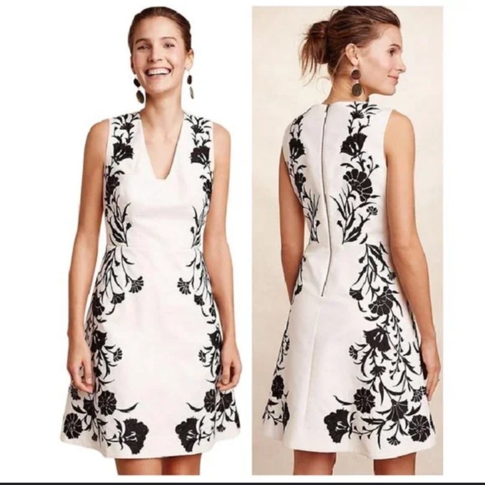 Anthropologie Moulinette Soeurs Bellflower NEW BHLDN Dress Women's Size 2
